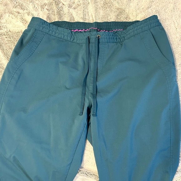 Purple Label by Healing Hands Scrub Pants XL Caribbean Blue - Picture 4 of 5